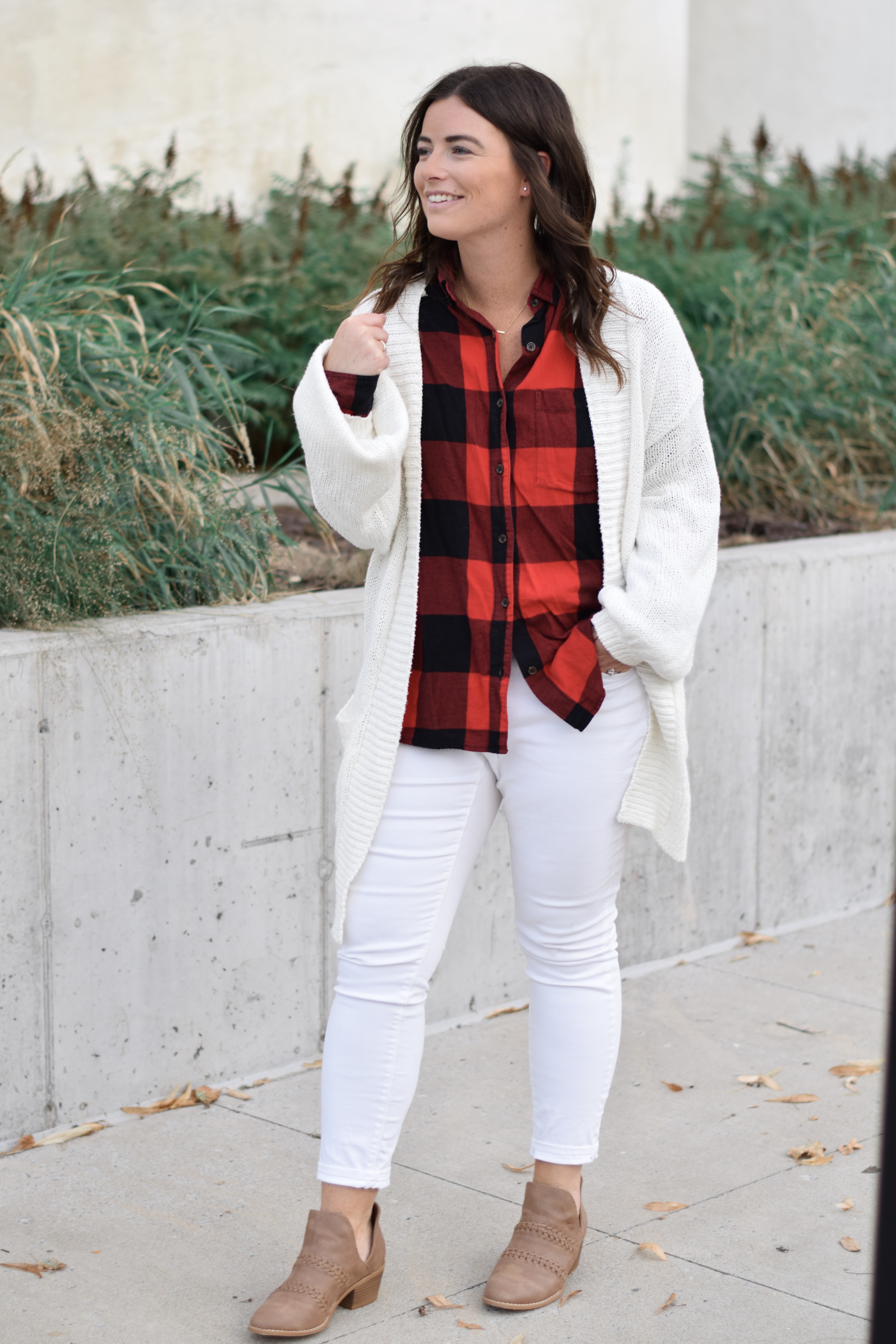 white pants in fall